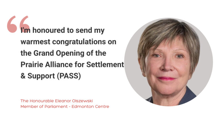 PASS Receives Greeting Letter from the Honourable Eleanor Olszewski, M.P.